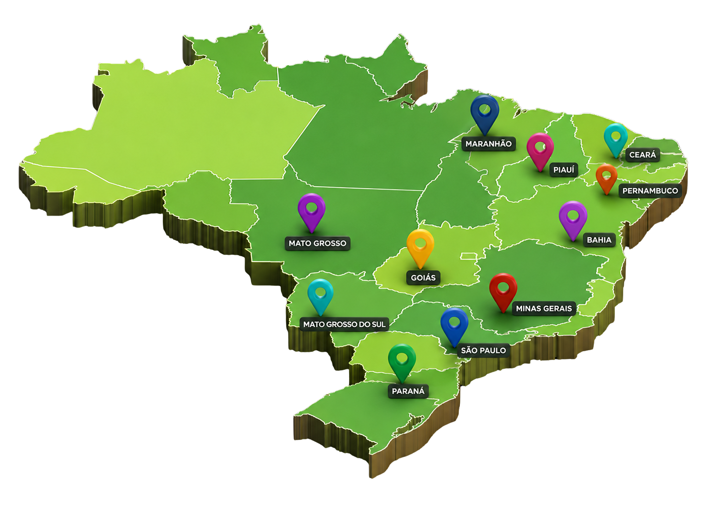 Mapa do Brasil